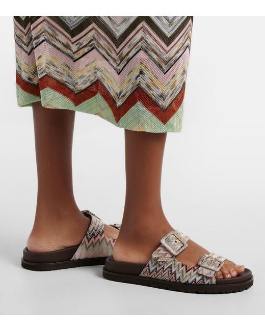 Mules Clea Zigzag Missoni en coloris Black