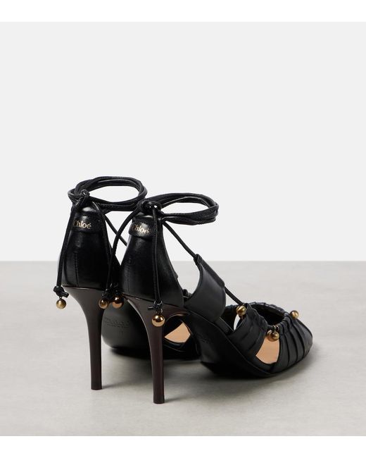 Chloé Black Luna High Heels