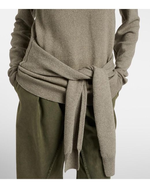 J.W. Anderson Green Wool And Cotton Sweater