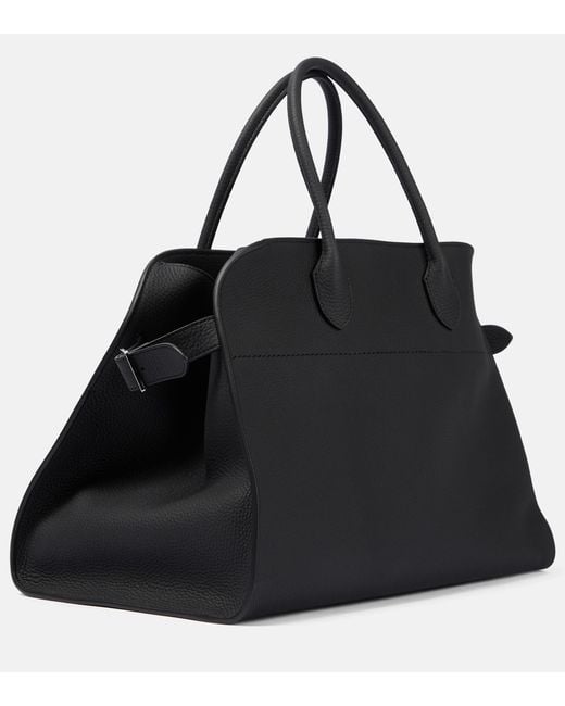 The Row Soft Margaux 15 Tote Bag in Black Lyst