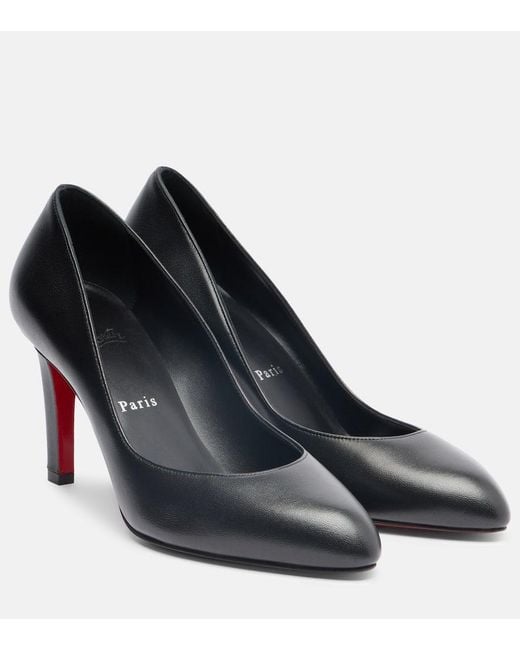 Christian Louboutin Black Pumps Fannylove 85 Aus Leder