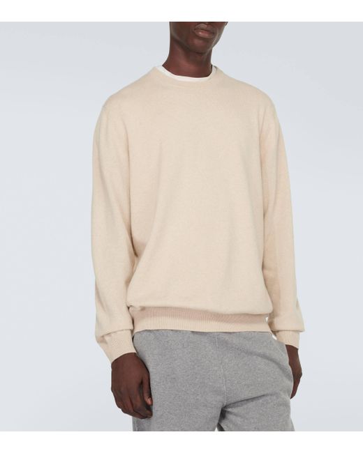 Loro Piana Natural Cashmere Sweater for men