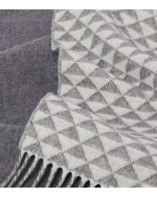 Sciarpa di Prada in Gray