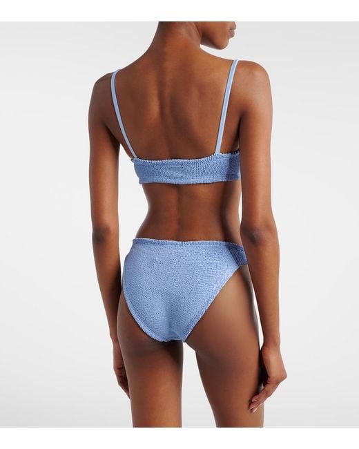 Hunza G Blue Alicia Bikini