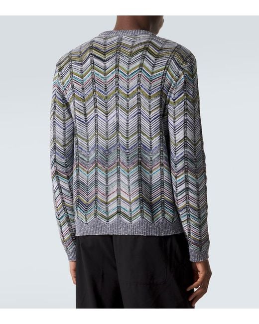 Pullover di Missoni in Gray da Uomo