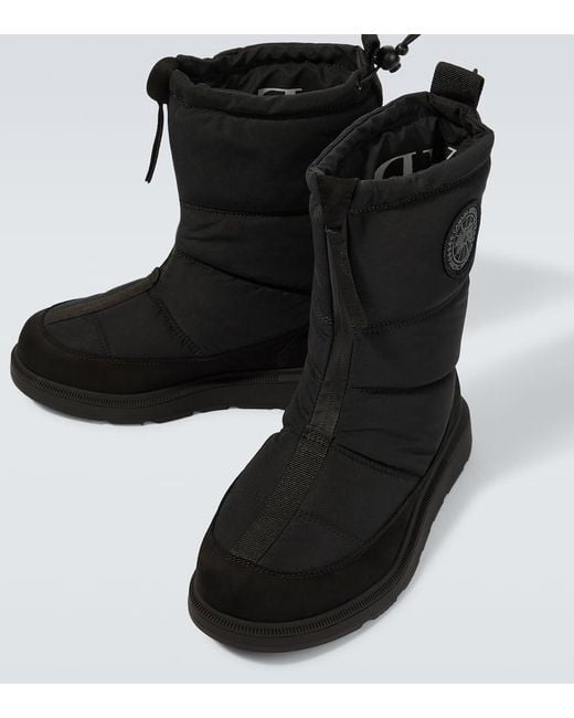 Canada Goose Crofton Fold Puffer Boots in Black for Men | Lyst