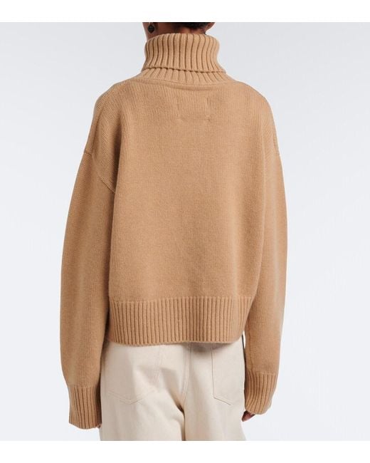 Extreme Cashmere Natural N°434 Crop Xtra Cashmere Sweater