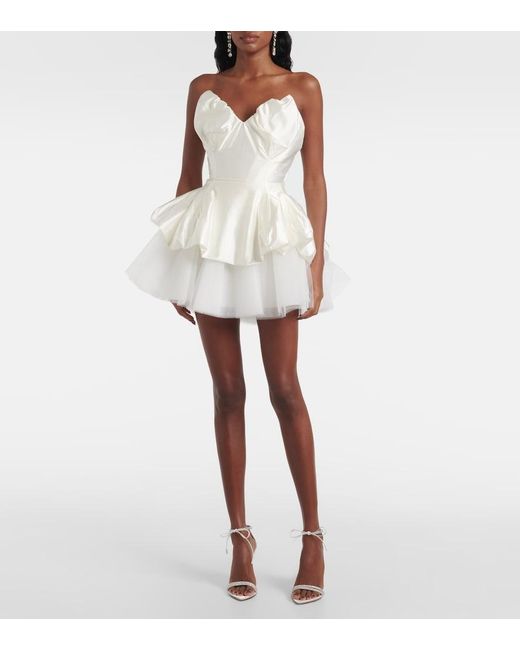 Gianvito Rossi White Bridal Montecarlo 105 Embellished Sandals