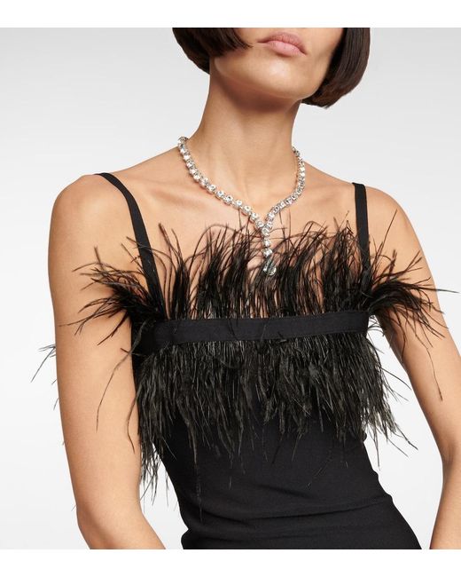 Staud Black Etta Dress