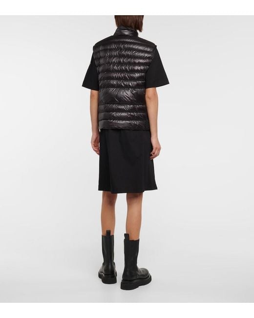 Chaleco De Plumas Spicules Moncler de color Black