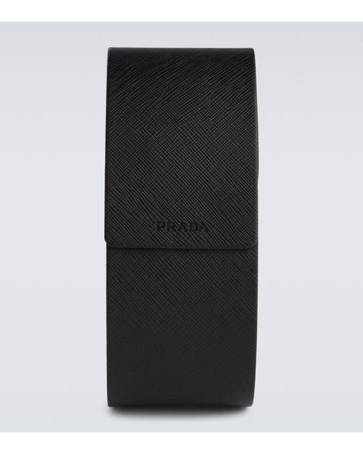 Prada Brown Rectangular Sunglasses for men