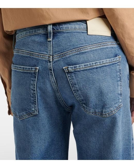 Citizens of Humanity Blue Nora Wide-Leg Jeans