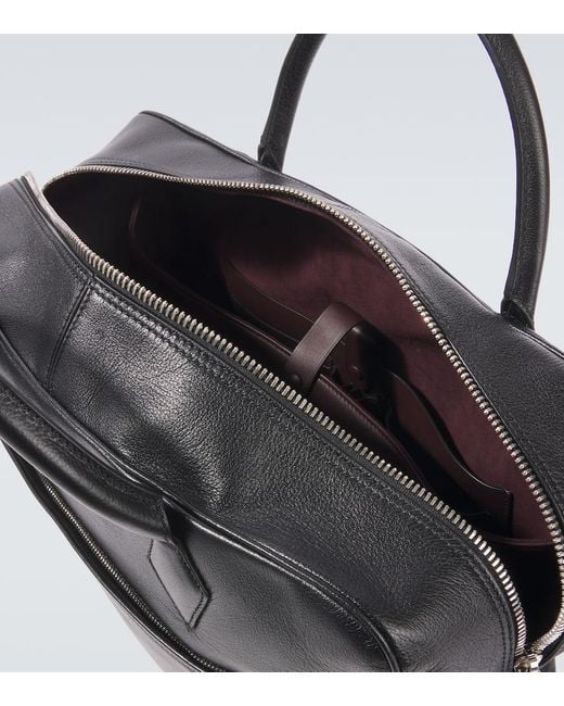 Metier Aktentasche Closer Aus Leder in Black für Herren