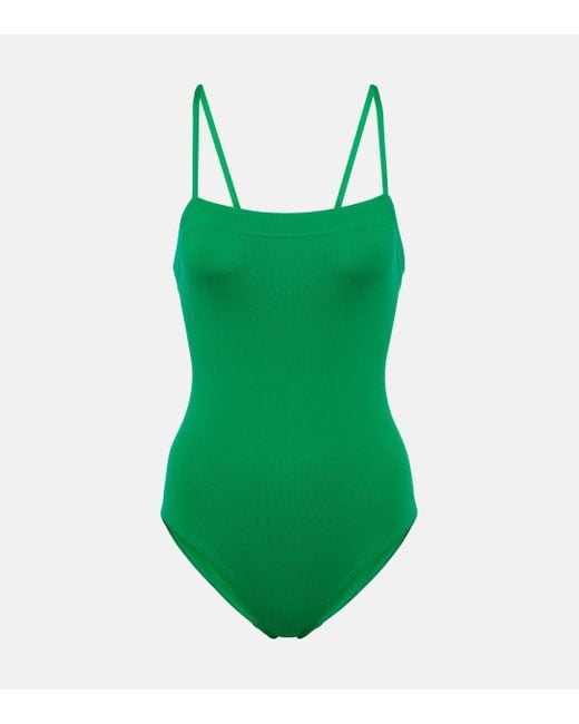 Eres Green Aquarelle Swimsuit