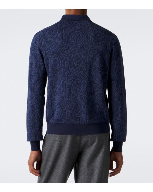 Etro Polopullover in Blue für Herren