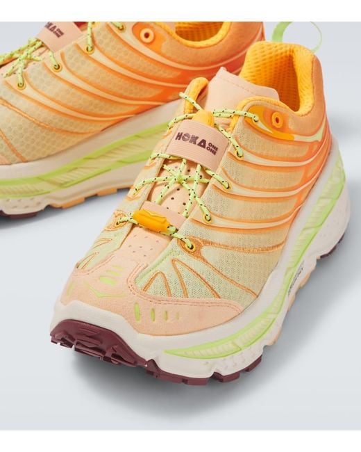 Hoka One One Metallic Stinson Evo Og Trail Running Shoes for men