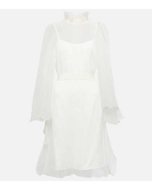 Robe de mariee Alma en soie Max Mara en coloris White
