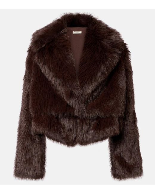 The Sei Brown Cropped Jacket