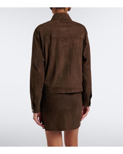 Vince Brown Suede Jacket