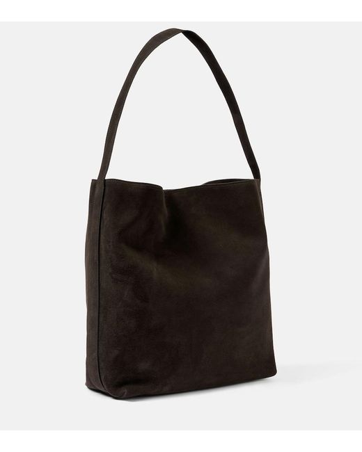 Aesther Ekme Black Sac Large Suede Bucket Bag
