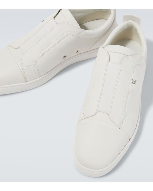 Christian Louboutin Sneakers St Louis Aus Leder in White für Herren