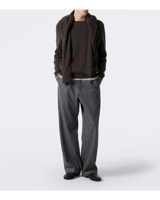 Lisa Yang Gray Edmond Cashmere Sweater for men