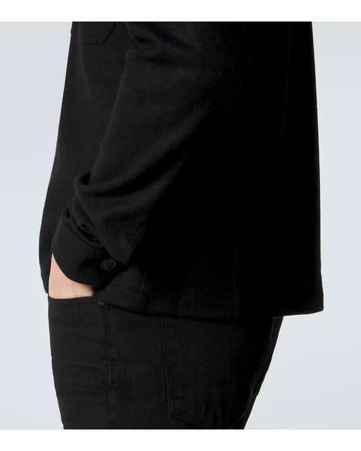 Tom Ford Black Cashmere Overshirt for men