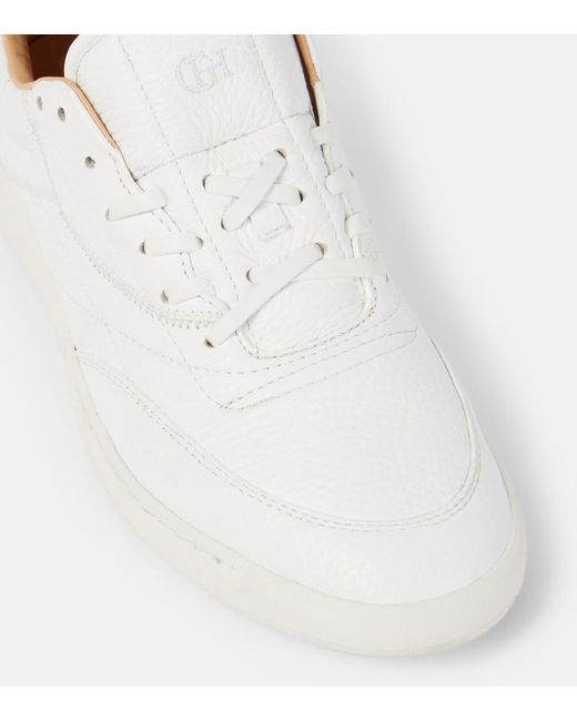 Gabriela Hearst White Ohio Leather Sneakers