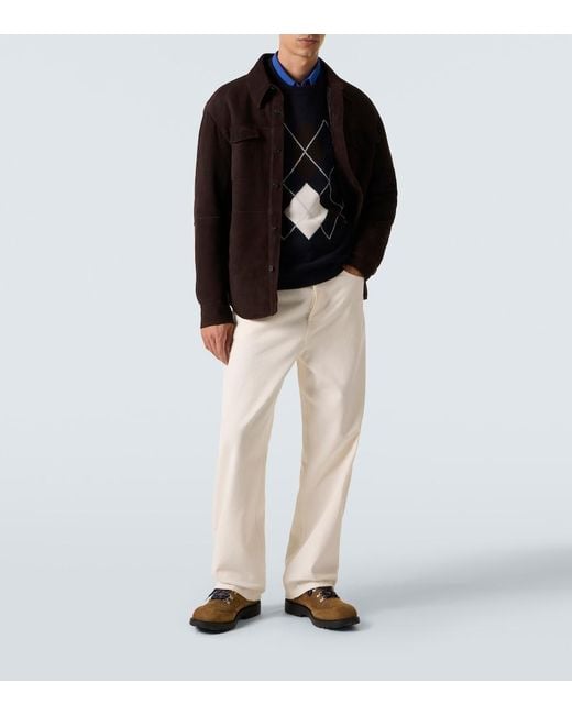 Jersey Argyle De Cachemir arch4 de hombre de color Blue