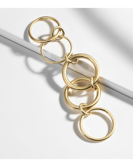 Spinelli Kilcollin Metallic Aquarius 18kt Gold Linked Rings
