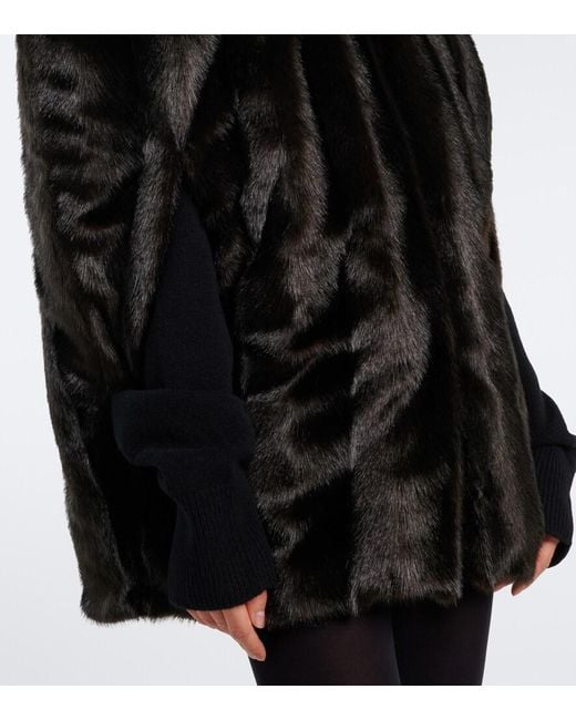 Magda Butrym Black Oversized Vest