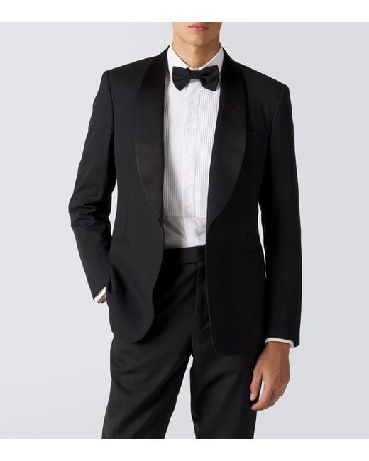Ralph Lauren Black Wool Tuxedo for men