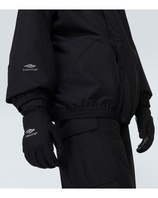 Balenciaga Black 'Skiwear' Parka for men