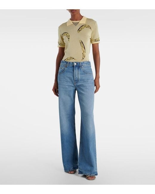 Jeans Anchos Le De-Nimes Large Jacquemus de color Blue