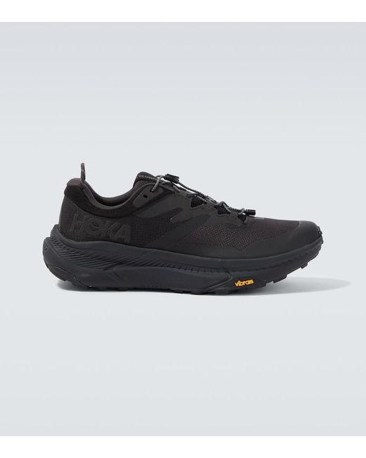 Hoka One One Black Transport Gore-Tex Sneakers for men