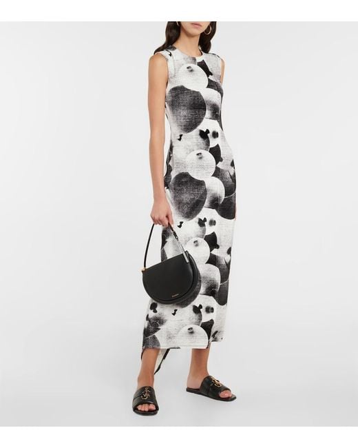 J.W. Anderson Black Anchor Leather Sandals