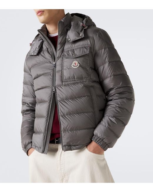 Moncler Gray Verith Down Jacket for men