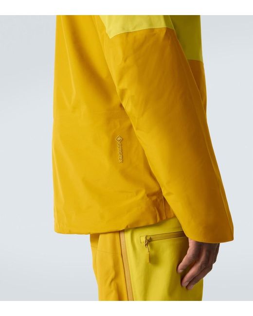Giacca Da Sci Lofoten di Norrona in Yellow da Uomo