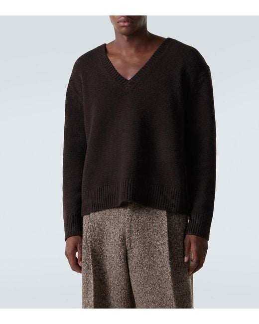 Pullover di Dries Van Noten in Black da Uomo