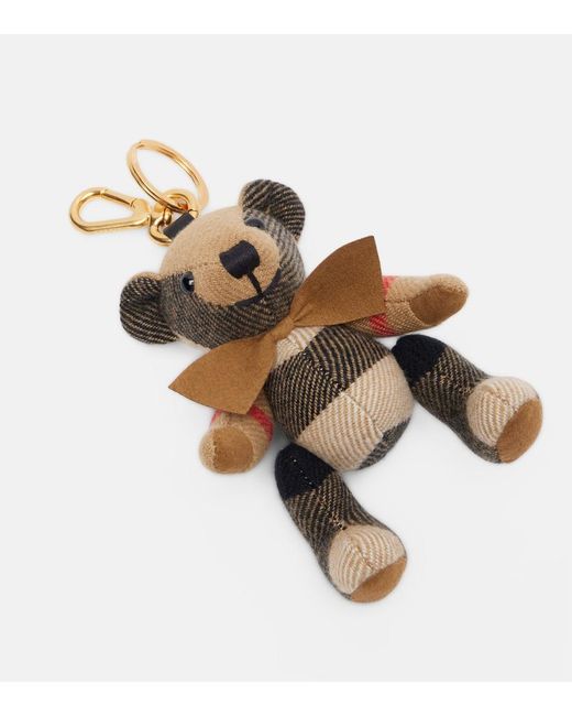 Burberry Metallic Thomas Bear Bag Charm