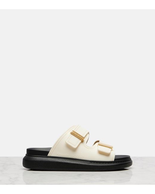 McQueen Black Hybrid Sandals