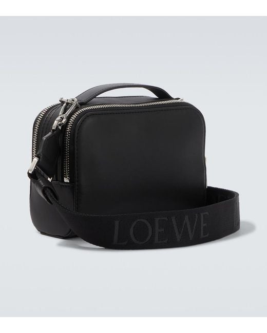 Borsa A Tracolla Anagram Mini di Loewe in Black da Uomo