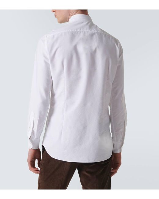 Lardini Hemd aus Baumwolle in White für Herren