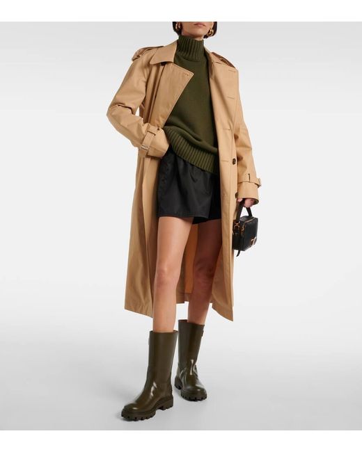 Botas Biker De Piel Tod's de color Green