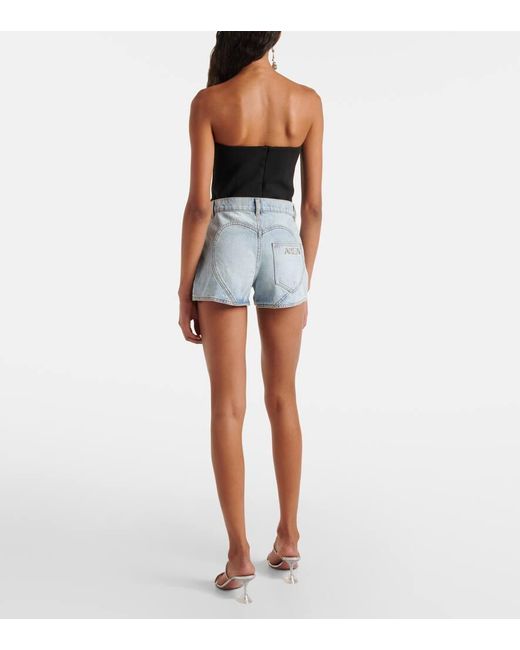 Area Blue Jeansshorts