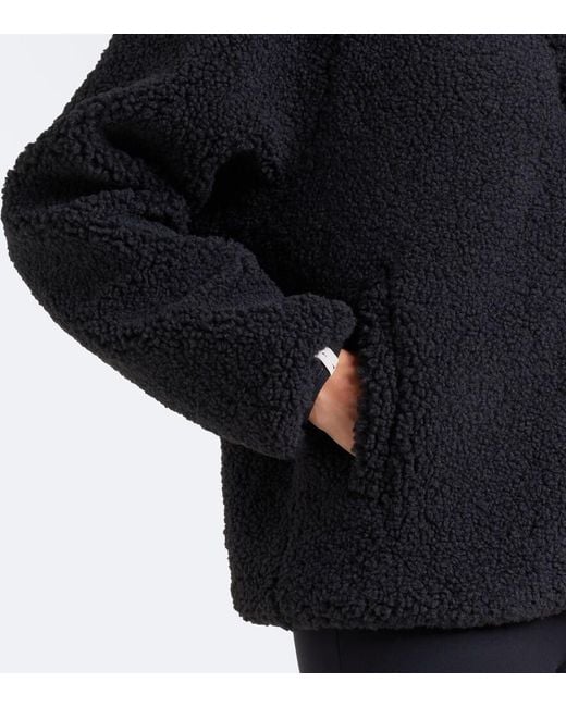 The Upside Black Harlow Teddy Sweatshirt