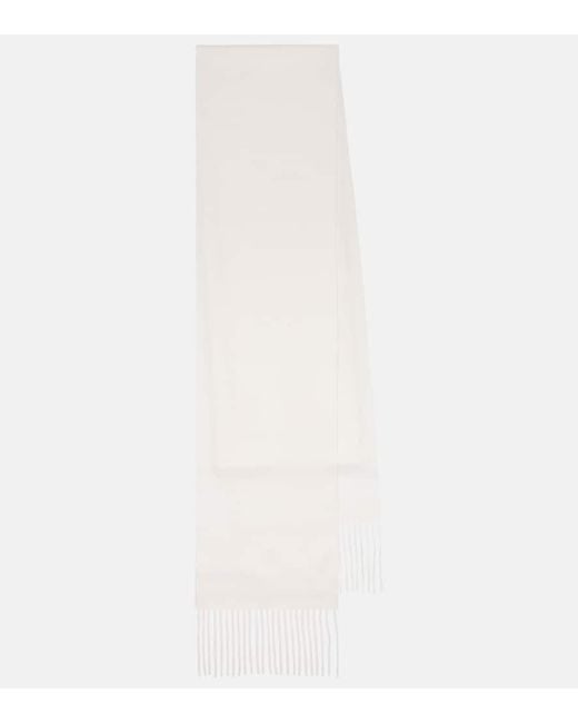 Sciarpa Victoire di The Row in White