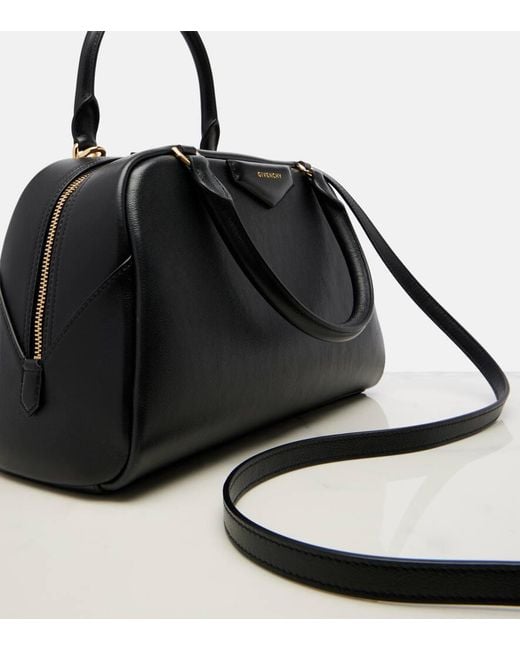 Givenchy Black Antigona East-West Medium Leather Tote Bag