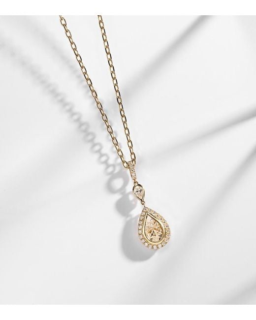 SHAY White 18Kt Pendant Necklace With Diamonds