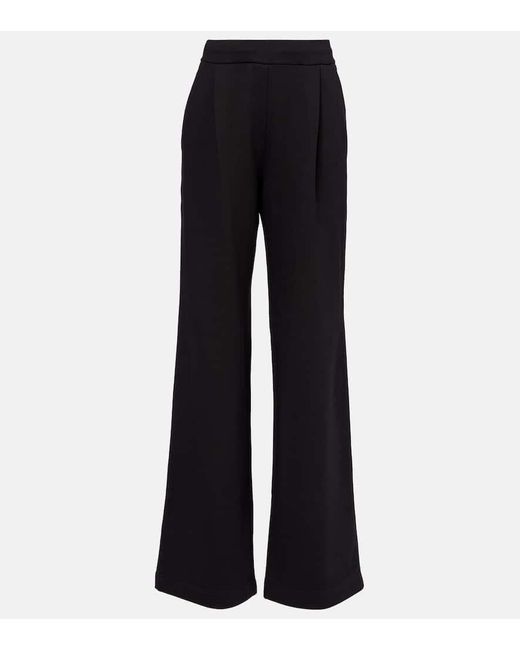 Dries Van Noten Women's Black Cotton Jersey Sweatpants